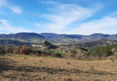 Trail Walking Montclar-sur-Gervanne - Montclar sur Gervanne-Col Gerbe-Chple St Christophe 17km - Photo