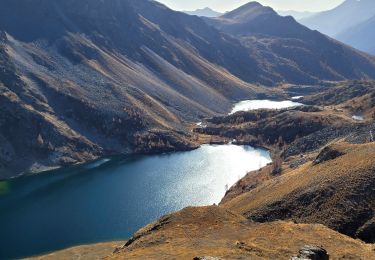 Trail Walking Saint-Étienne-de-Tinée - Le Pra-Pas de Morgon-col du du fer-Lacs de Vens - le Pra - Photo