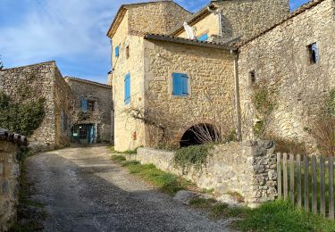 Tocht Stappen Lussan - Les conclusse depuis Pradeilles - Photo