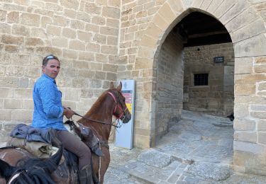 Trail Horseback riding Urriés - Bardenas jour 2 - Photo