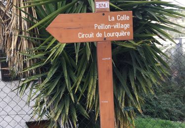 Tocht Stappen Peille - La Lourquiere au départ de la gare de Grave de Peille - Photo