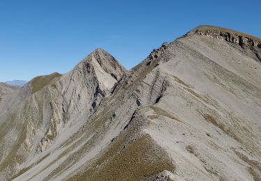 Tocht Stappen Seyne - dos de chameau 1165m 12kms  - Photo