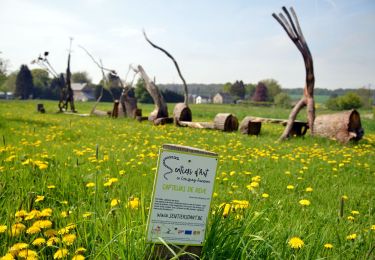 Randonnée Vélo électrique Gesves - Boucle vélo (de ville ou éléctrique) Sentiers d'Art sur Haltinne - Ohey - Photo