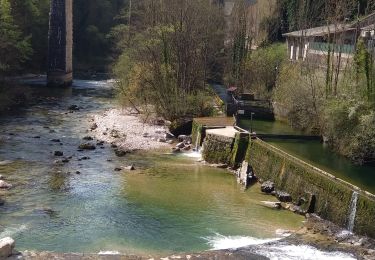 Tour Wandern Saint-Claude - St Claude Cascade de la Vouivre  - Photo