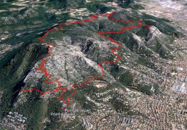 Tour Wandern Toulon - Tour du Faron - Confinement 04 2021 - Photo