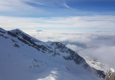 Tocht Ski randonnée La Clusaz - Trou de la Mouche - Photo