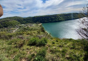 Trail Walking Fontenu - Fontenu Tour du lac de Chalain  - Photo