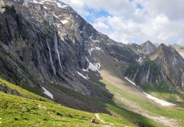 Tocht Stappen Pralognan-la-Vanoise - traversée des Fontanettes aux Prioux par le col du Grand marchet - Photo