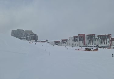 Tour Schneeschuhwandern La Plagne-Tarentaise - Plagne Village Aime 2000 par le chalet de Lovatière - Photo