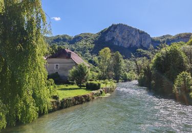 Randonnée Marche Mouthier-Haute-Pierre - 23-Sources de la Loue - Photo