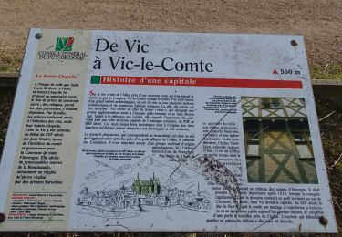 Trail Walking Vic-le-Comte - Vic-le-Comte (visite de la ville) - Photo