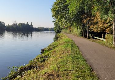 Trail Road bike Saulny - Metz ville route - Photo