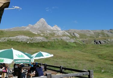 Tour Wandern Molines-en-Queyras - Col vieux lacs de l'Eychassier col de l'Eychassier refuge Agniel - Photo