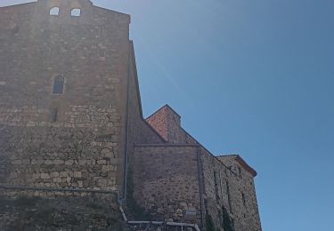 Tocht Stappen Bélesta - belesta bousillé par une fermeture du massif - Photo