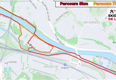 Tocht Lopen Luik - Boucle de 5 km de l'Ekiden Liège 2024 - Photo