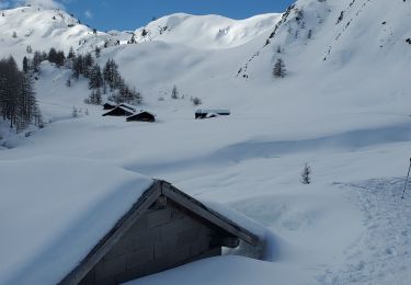 Randonnée Raquettes à neige Le Petit Jardin - Arvieux clapeyto 640m 12kms  - Photo