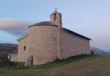 Trail Walking Mirabeau - MALIJAI  . CHAPELLE S CHRISTOL . CHAPELLE S PHILIPPE . RAVIN DES SAUVEES N - Photo