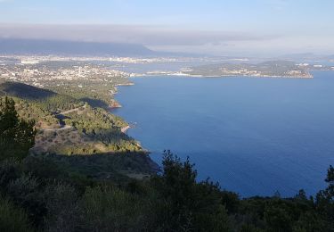 Tour Pfad La Seyne-sur-Mer - fabregas, notre dame de mai par la DFCI 909, puis plage de fabregas  - Photo