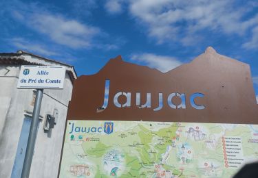 Trail Walking Jaujac - ARDECHE,  JAUJAC. .PONT DE L ECHELLE O - Photo