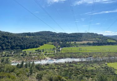 Trail sport Murviel-lès-Béziers - Réal, pylône haute tension et retour - Photo