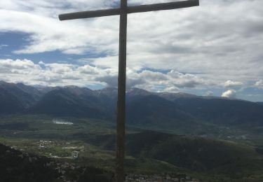 Trail Walking Font-Romeu-Odeillo-Via - Font Romeu - croix état - Photo