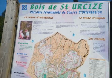 Trail Walking Saint-Urcize - AVEYRON . S URCIZE . CASCADE DE JIOU JIOU O  - Photo