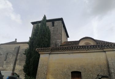 Randonnée Marche Puisseguin - château de maubadon - Photo