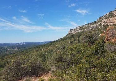 Randonnée Marche Saint-Antonin-sur-Bayon - barre de Cengle - Photo