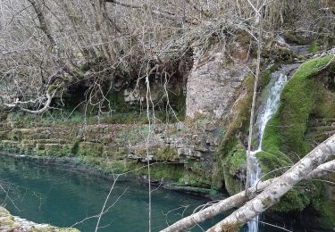 Tour Wandern Marnhagues-et-Latour - nonenque vierges grotte nonenque  - Photo