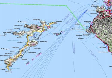 Tour Wandern Marseille - Traversée Ile du Frioul 250m+ - Photo