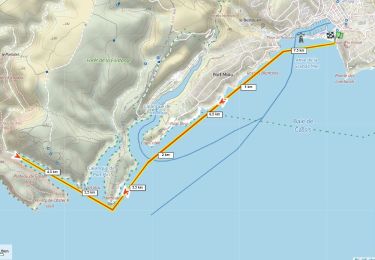 Trail Canoe - kayak Cassis - Calanque d'EnVau depuis Cassis - Photo