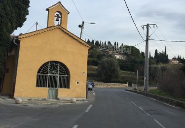 Tocht Stappen Grasse - Canal siagne Église  - Photo