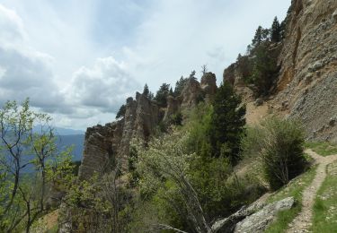 Tour Wandern Laval-d'Aix - F26150 Laval d'Aix balcon du Glandasse PAL - Photo