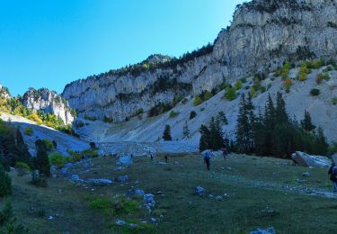 Trail Walking Saint-Agnan-en-Vercors - Rando ASPTT Pas des Econdus Pas  de Chabrinel - Photo