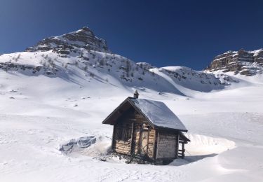 Tocht Sneeuwschoenen Saint-Dalmas-le-Selvage - Refuge de Gialorgues - Photo