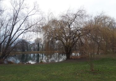 Tour Nordic Walking Sassenage - Circuit en direction du barrage de Saint-Egrève,  retour par l'Ovalie - Photo