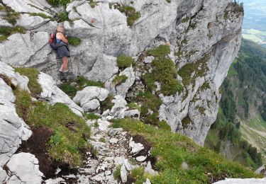 Trail Walking Glières-Val-de-Borne - GLIERES: MONUMENT - LANDRON - SOUS DINE - COL DU CABLE- SPEE - Photo