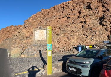 Randonnée Marche La Orotava - Montana Blanca Refuge Altavista Forteleza La Rambletta Teide 3718 m - Photo