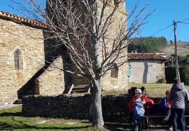 Trail Walking Sainte-Croix-en-Jarez - 2019 02 15 Sainte Croix en Jarez Roches de Marlin - Photo
