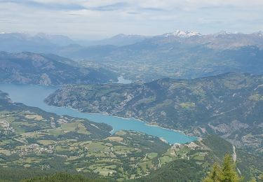 Randonnée Marche Ubaye-Serre-Ponçon - Saint Vincent les forts montagnette 1021m 16kms  - Photo