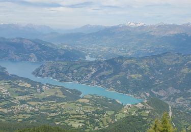 Excursión Senderismo Ubaye-Serre-Ponçon - Saint Vincent les forts montagnette 1021m 16kms  - Photo