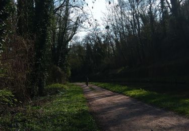 Trail Hybrid bike Varreddes - Canal de l'Ourcq : Varredes-Lizy sur Ourcq en AR - Photo