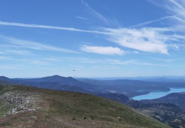 Tocht Stappen Saint-Jurs - col de st jurs_montdenier - Photo