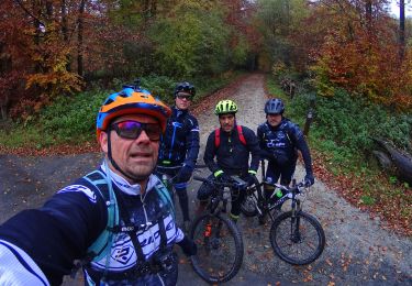 Randonnée V.T.T. La Hulpe - VTT du château de la Hulpe à l'abbaye du rouge cloître - Photo