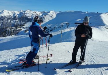 Tour Ski laufen Vars - Vars 31 12 2019 - Photo