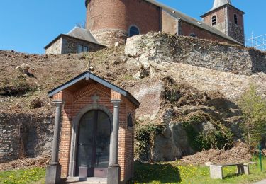 Excursión Senderismo Mont-Saint-Guibert - dans les champs et le long de l'orne. - Photo