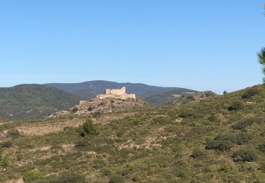 Excursión Senderismo Paziols - 27/10/2021 Paziols Château Aguilar - Photo