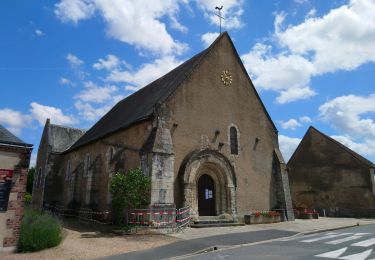 Randonnée Marche Auzouer-en-Touraine - Auzouer-en-Touraine - circuit de la Quintaine - 12.7km 150m 2h40 - 2021 07 06 - Photo