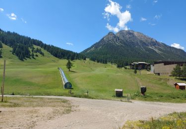 Tocht Stappen Montgenèvre - montgenevre la source de la durance - Photo