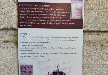 Tocht Stappen Thézan-lès-Béziers - ballades des fresques Thezan les Béziers  - Photo